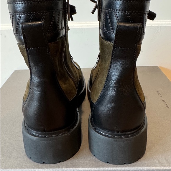 Aquatalia Suede And Leather Boots NWT - Picture 8 of 13